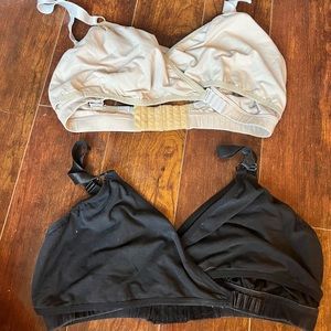 2 Dairy Fairy pumping bras nude and black size XL